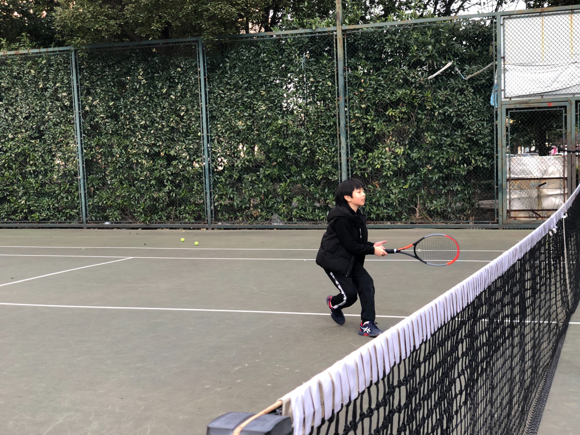 Tennis training